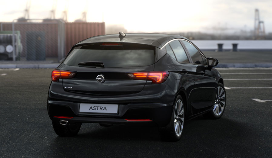 Opel Astra V lakier czarny Mineral metalik