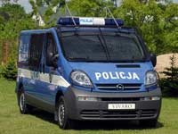 opel vivaro radiowóz - policja